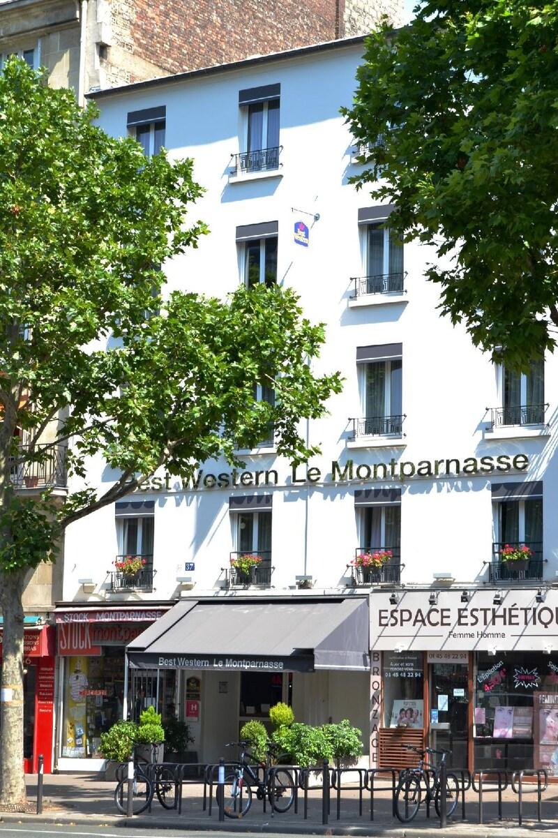 Best Western Hotel Le Montparnasse Paris Exterior foto