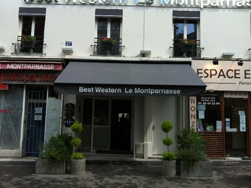 Best Western Hotel Le Montparnasse Paris Exterior foto